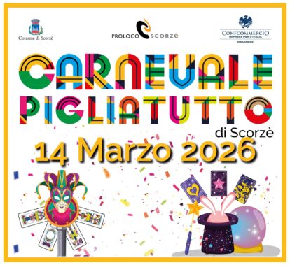CARNEVALE A SCORZE’ 2026